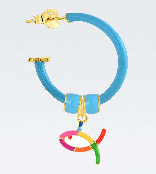 GOLD SWIM 'N' LOVE EARRING MIX