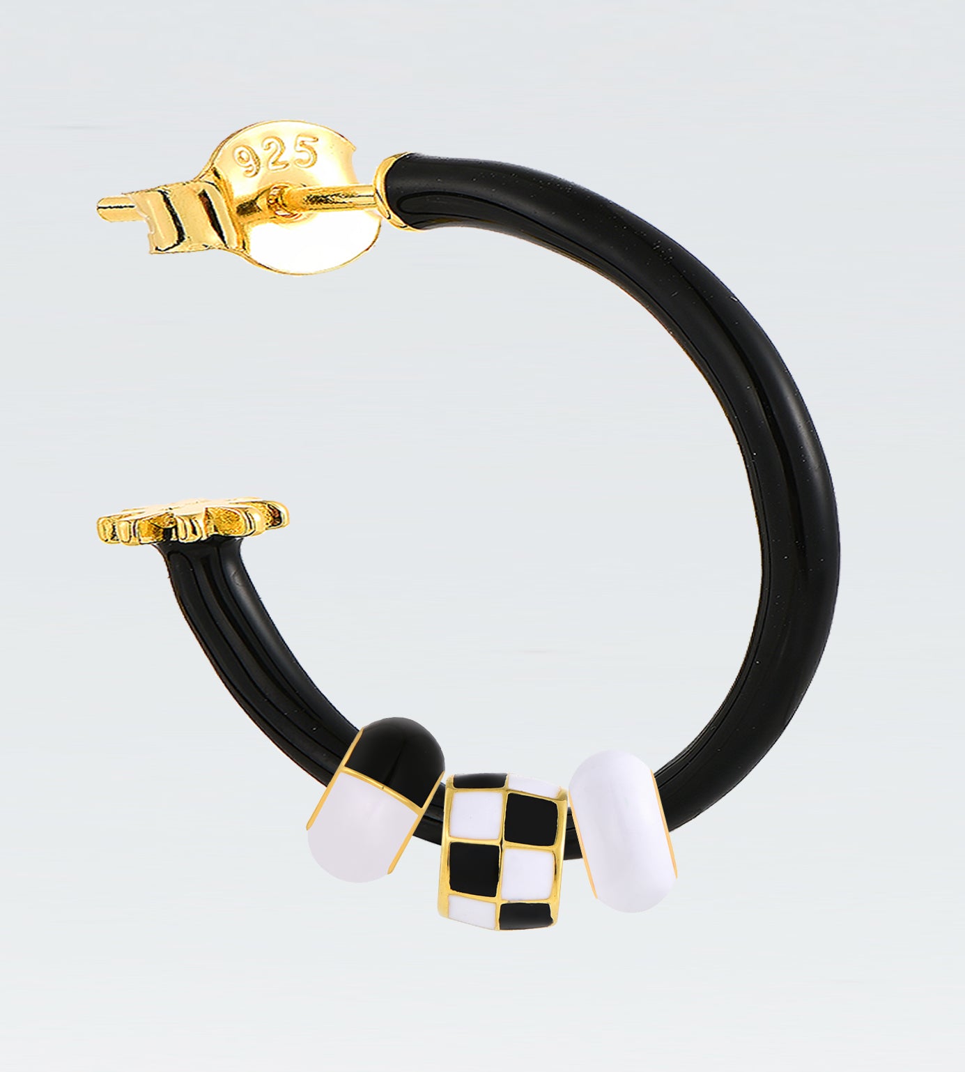 GOLD DALMATA EARRING MIX