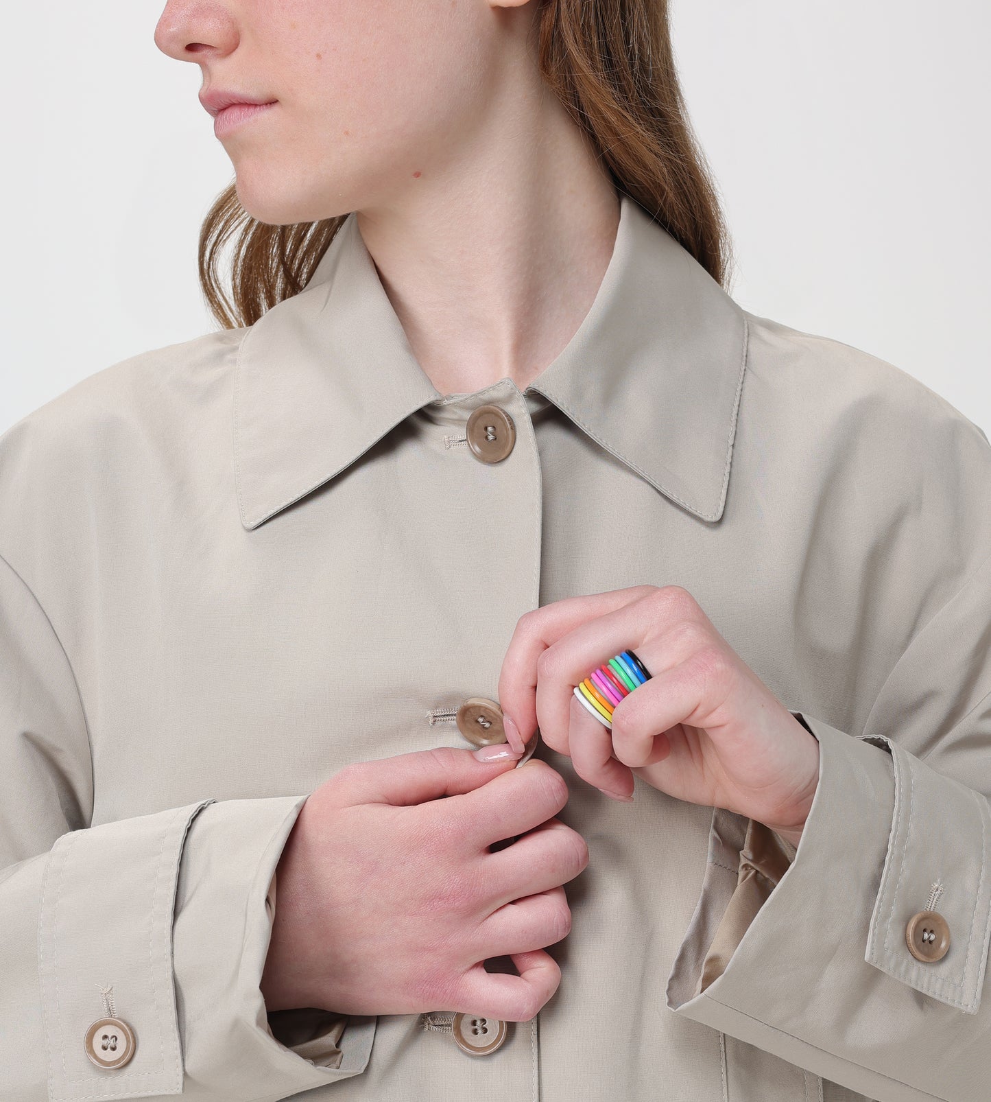 Full Game Ring Stack | Enamel Sterling Silver