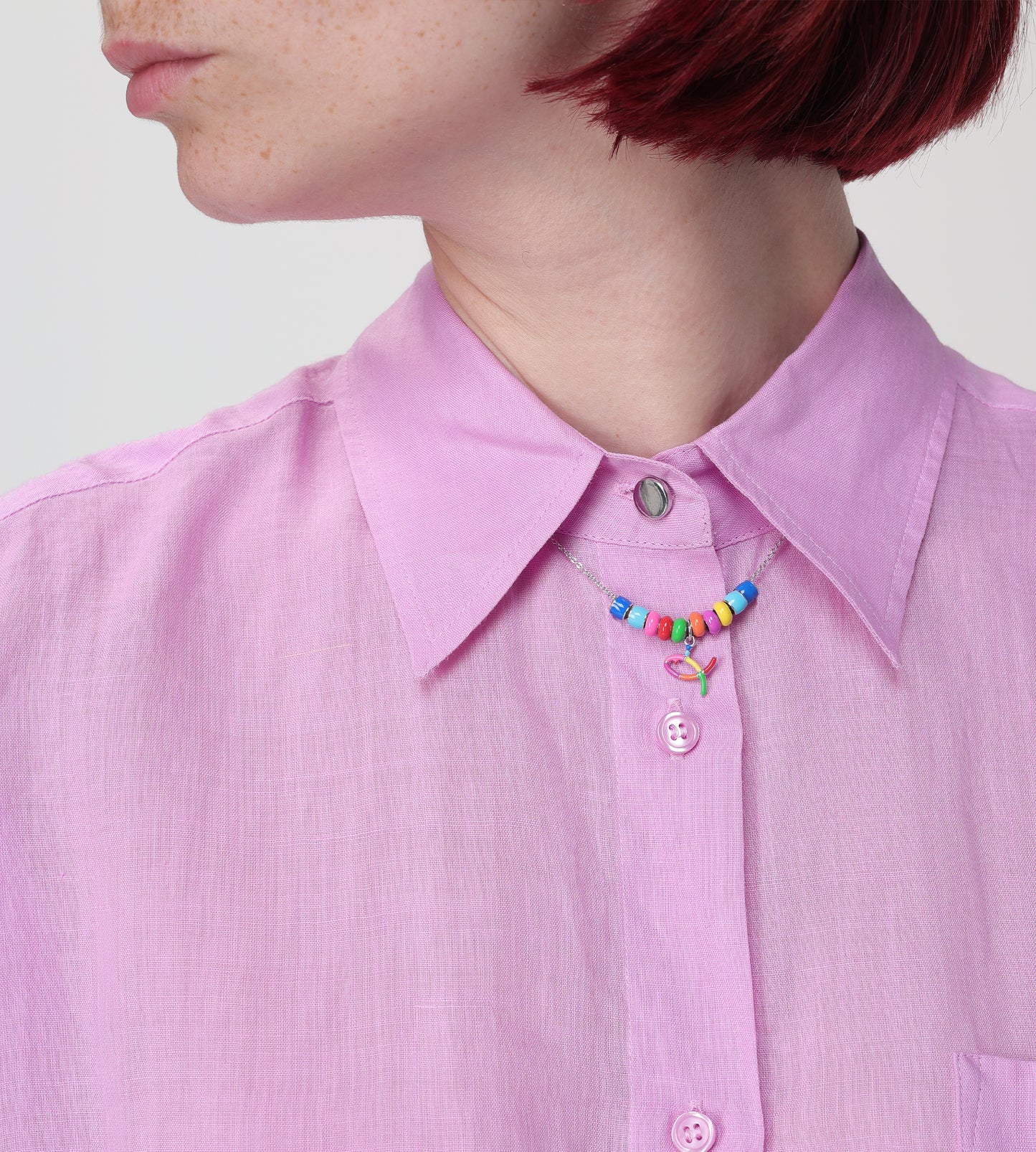 GOLD NEL BLU, DIPINTO DI BLU NECKLACE