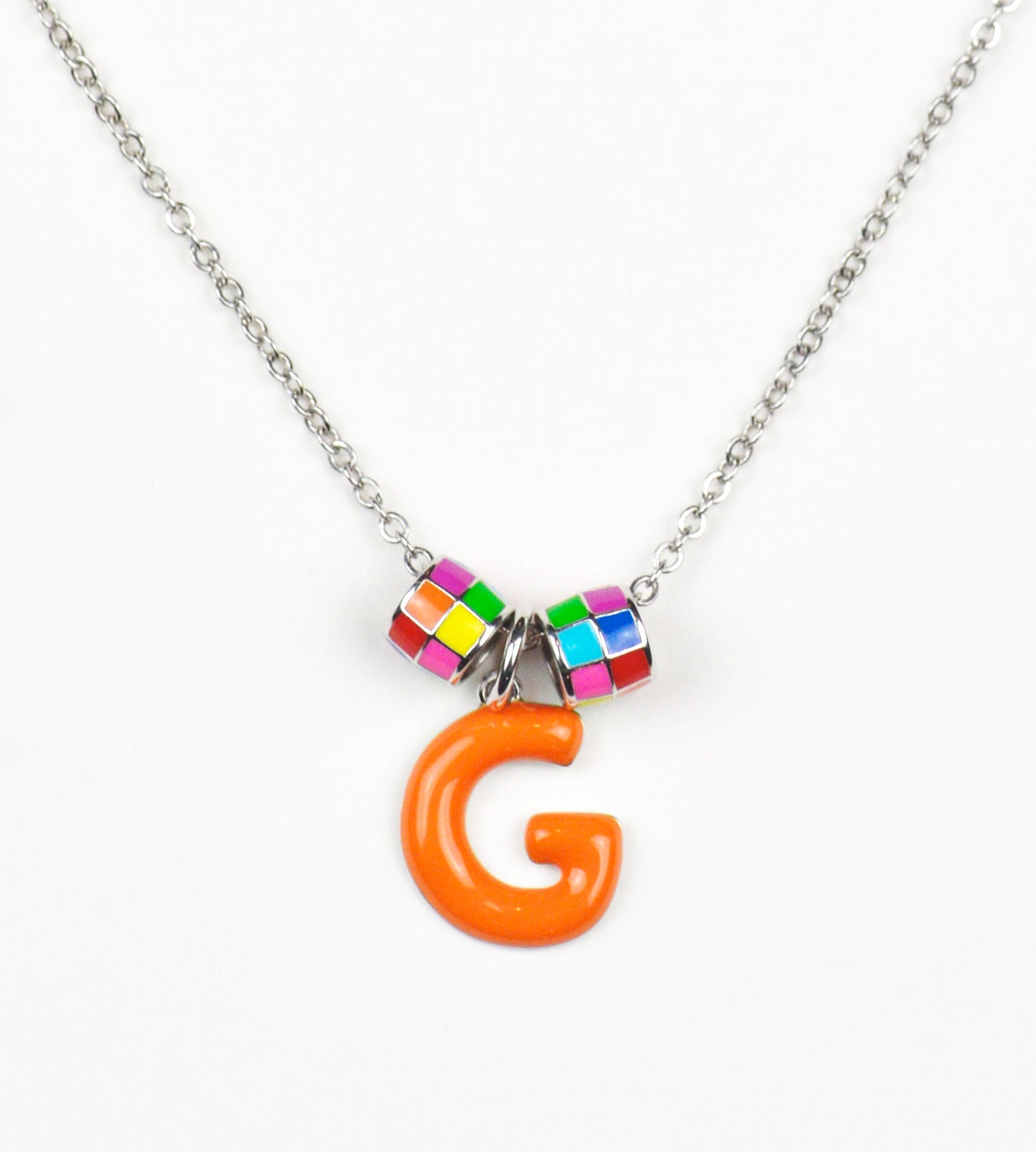 MONOGRAM NECKLACES