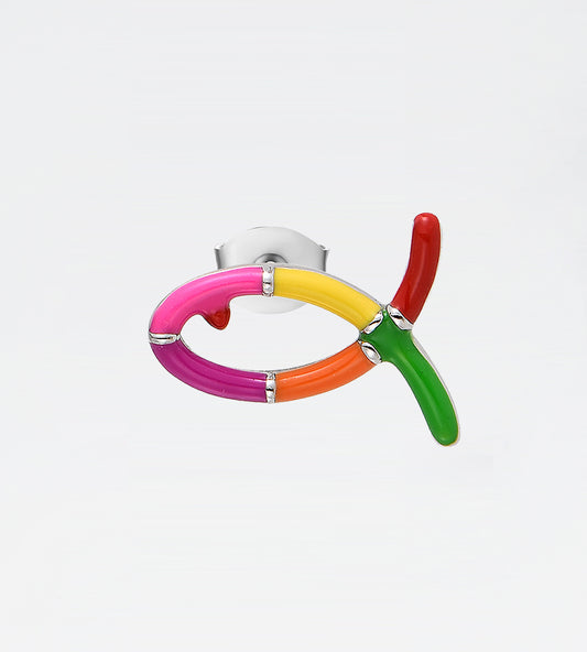 FISH EARRING LEFT (SINGLE)