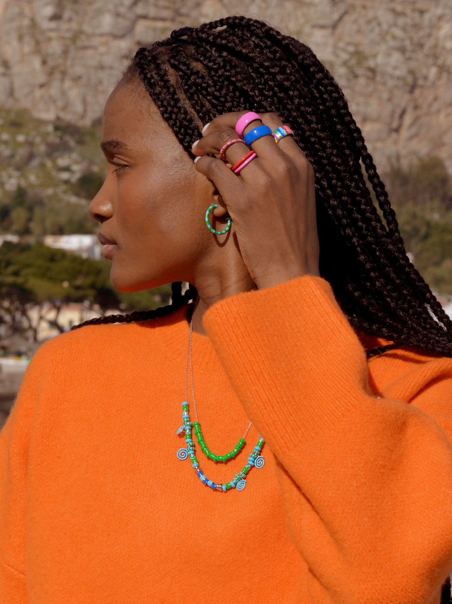 GOLD PANTA REI NECKLACE