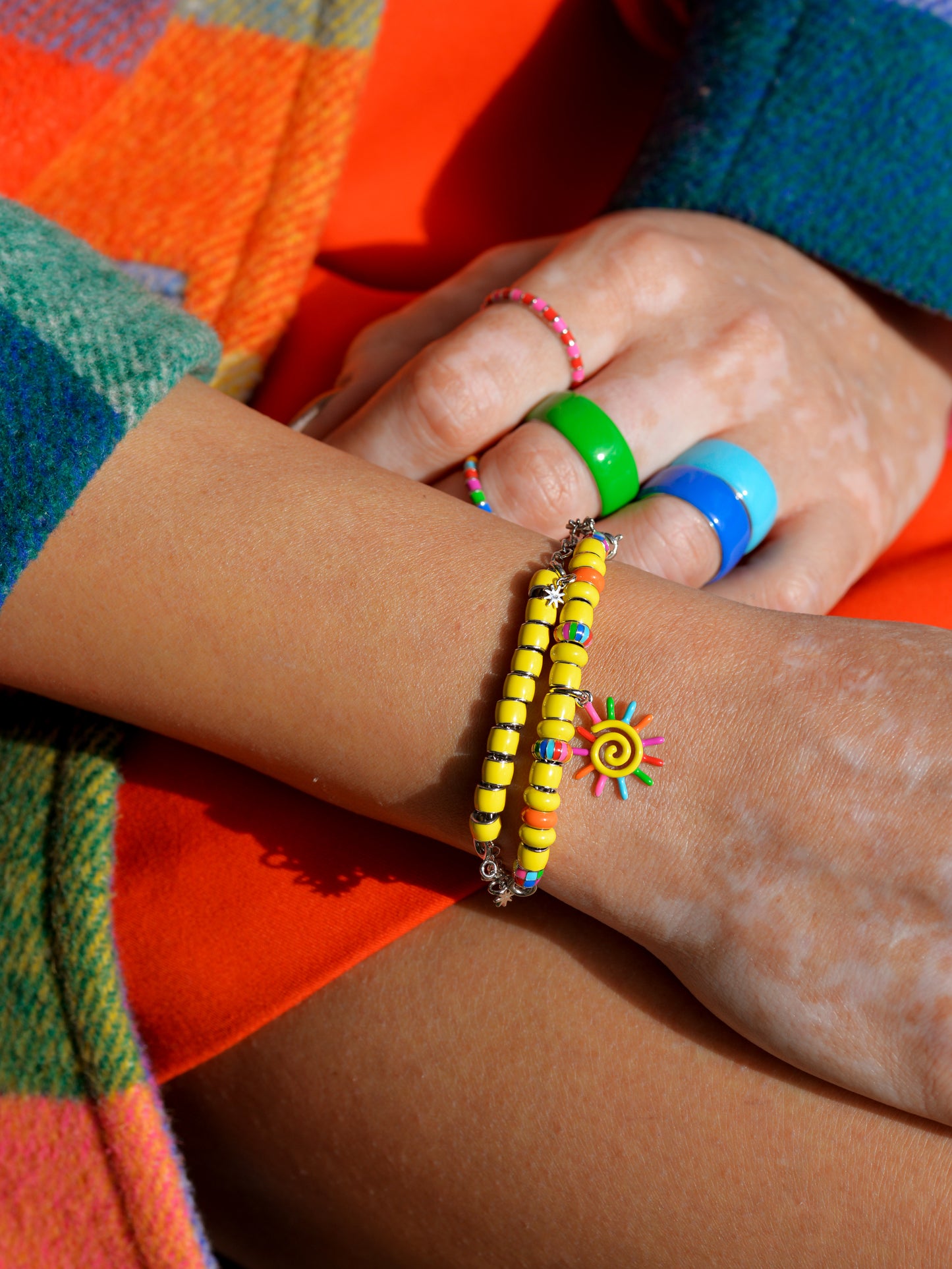 GOLD YOU ARE MY SUNSHINE BRACELET