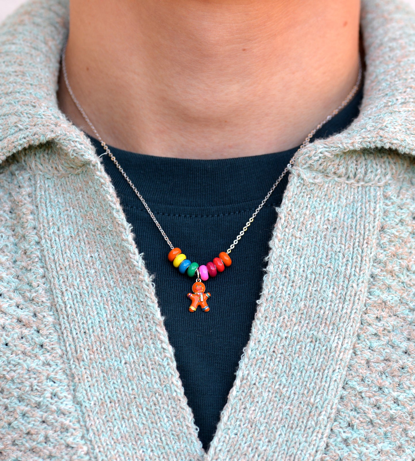 GINGERBREAD MAN CHARM