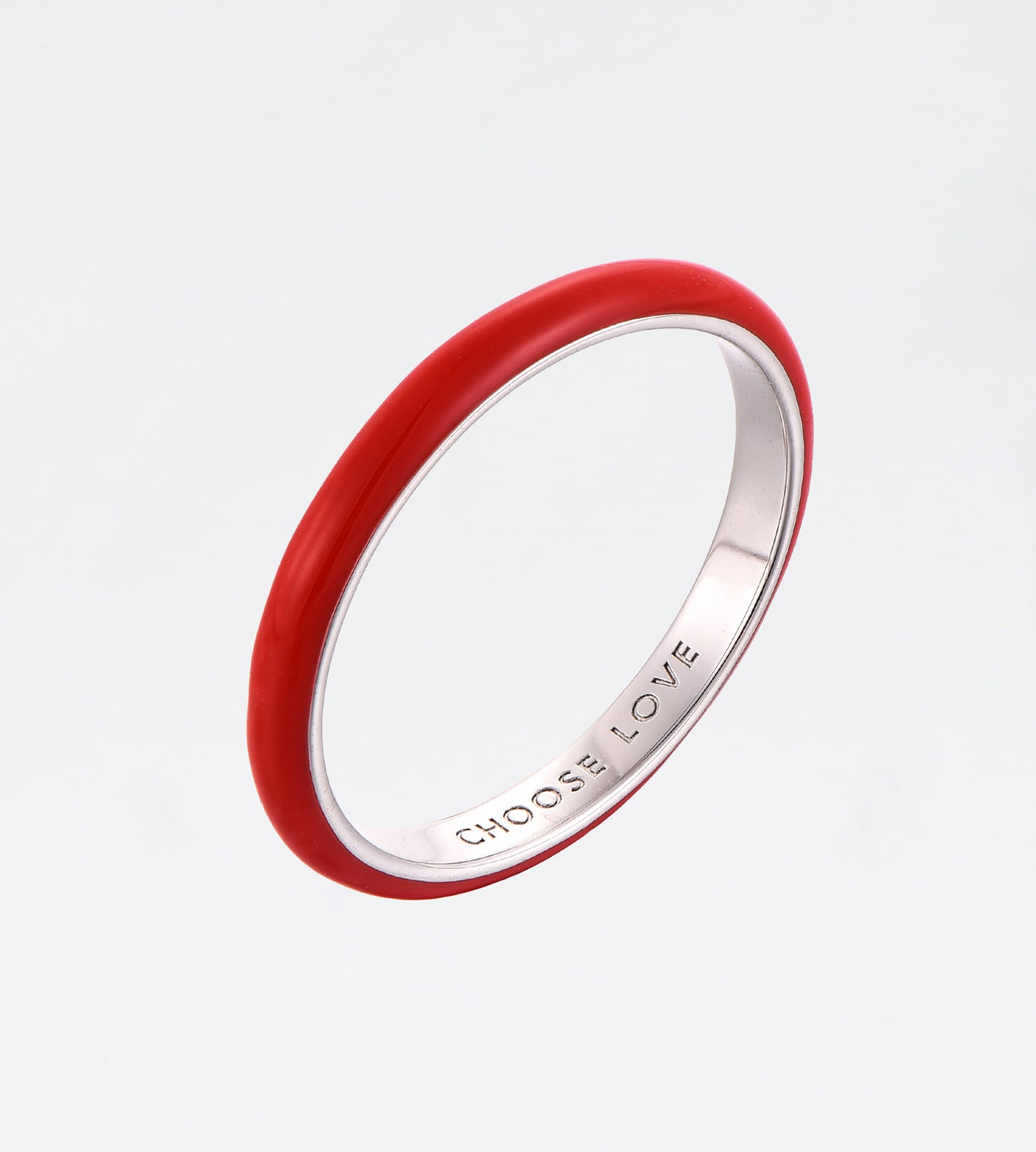 RED THIN RING