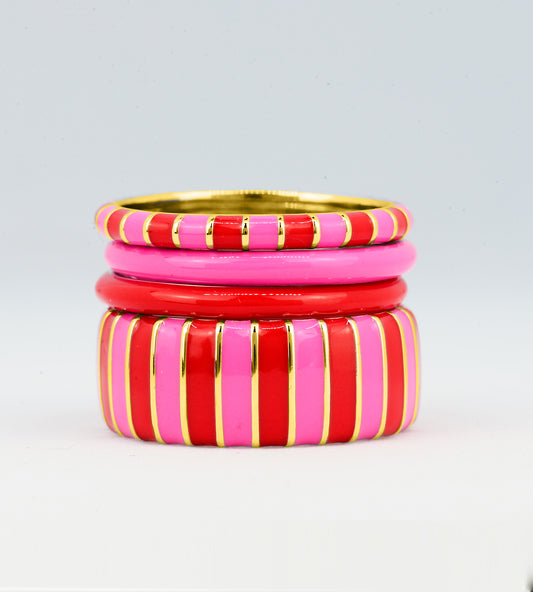 GOLD I'M IN LOVE RING STACK