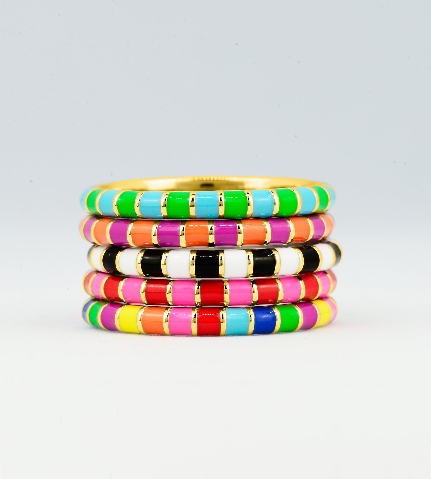 GOLD CURIOUS RING STACK