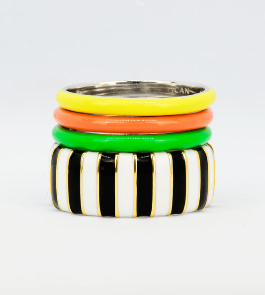 GOLD SODA POP RING STACK