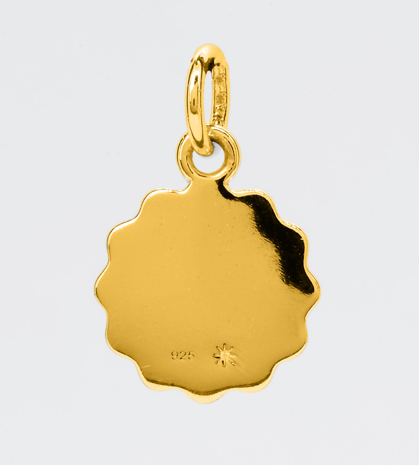GOLD ART TO HEART CHARM