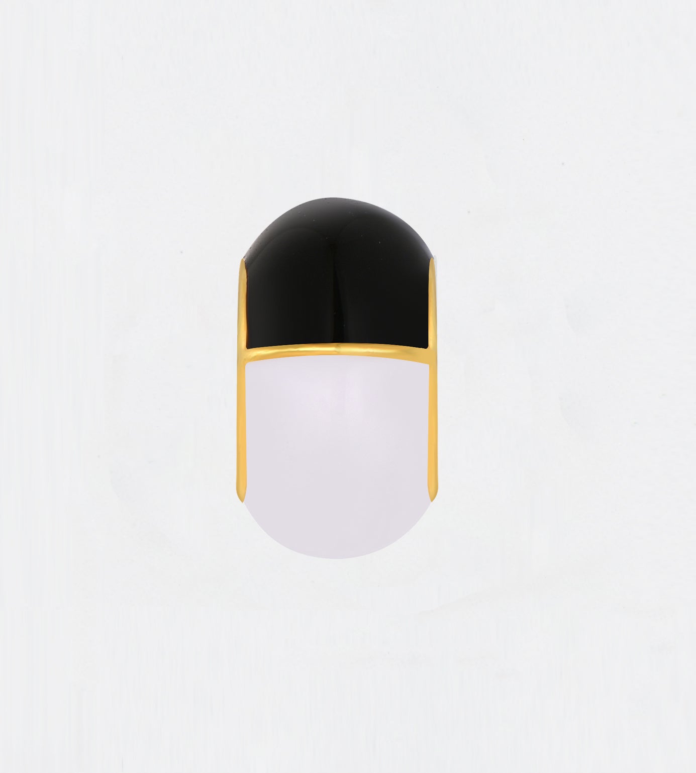 GOLD BLACK & WHITE CAPSULE
