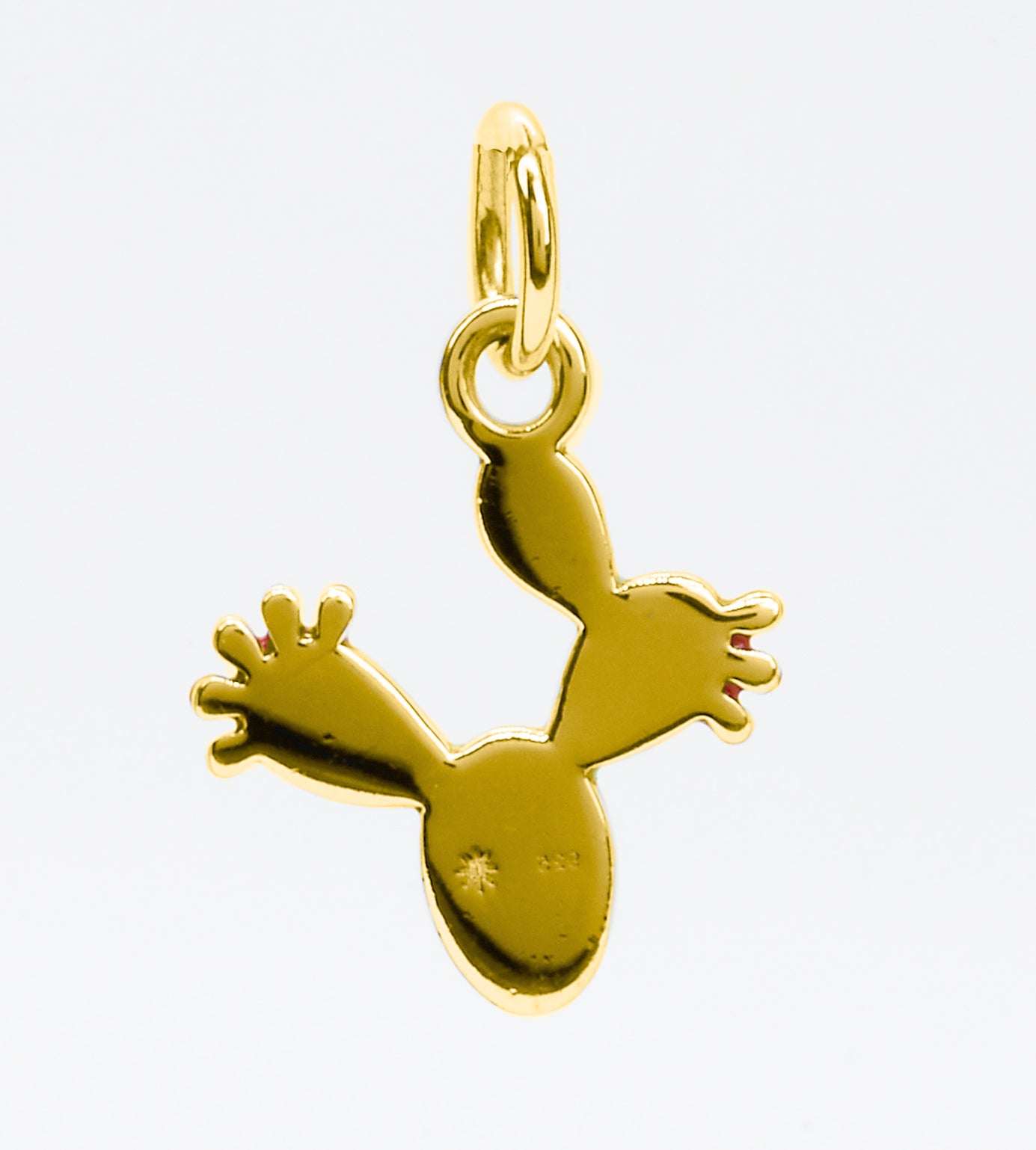 GOLD PRICKLY PEAR CHARM