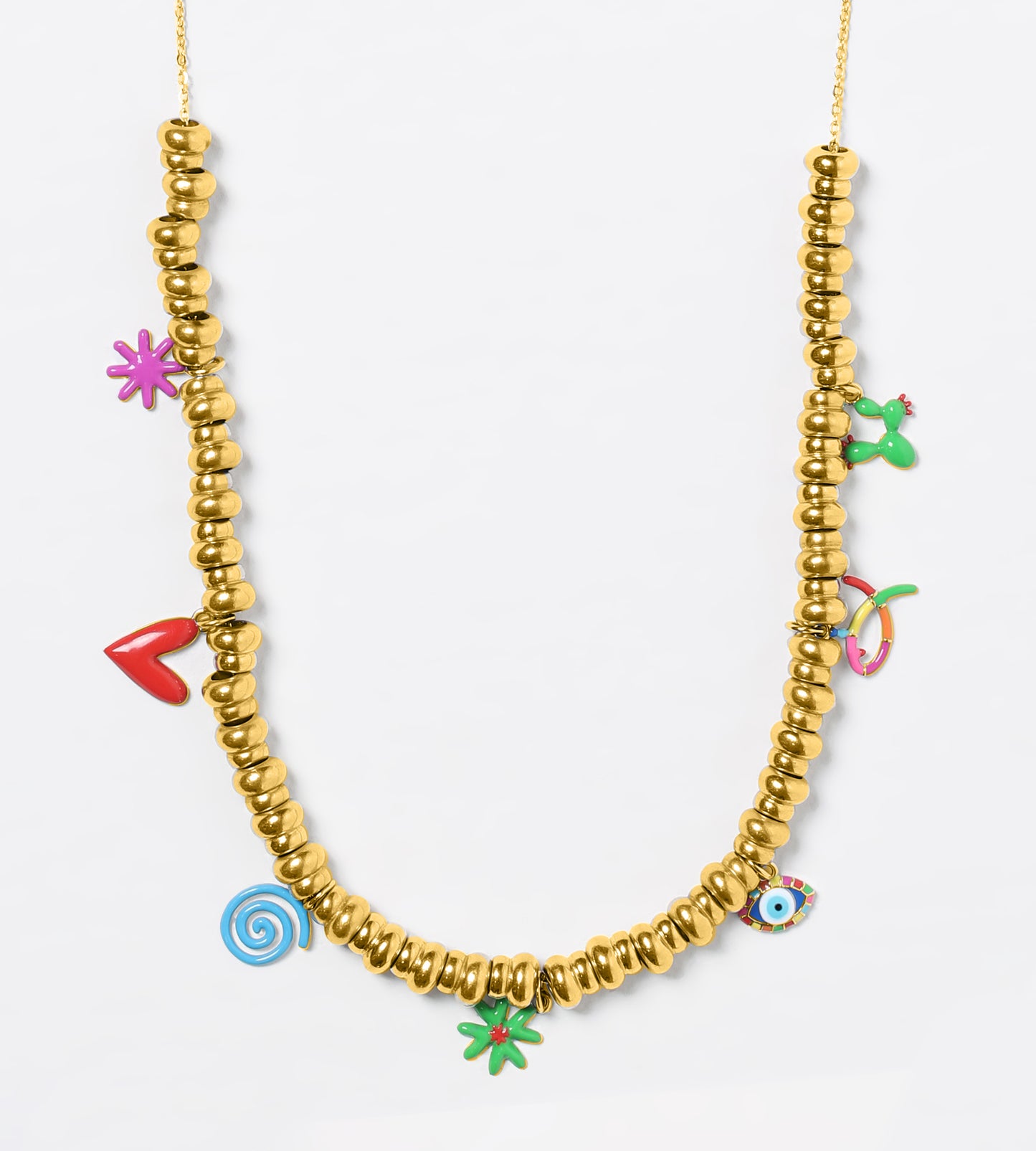 GOLD PRICKLY PEAR CHARM