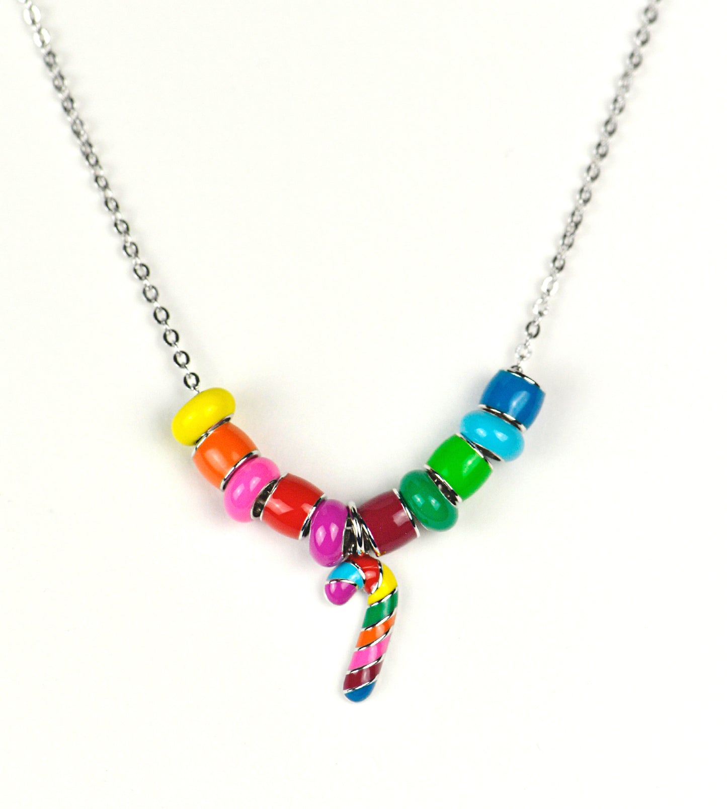 CANDY CANE NECKLACE