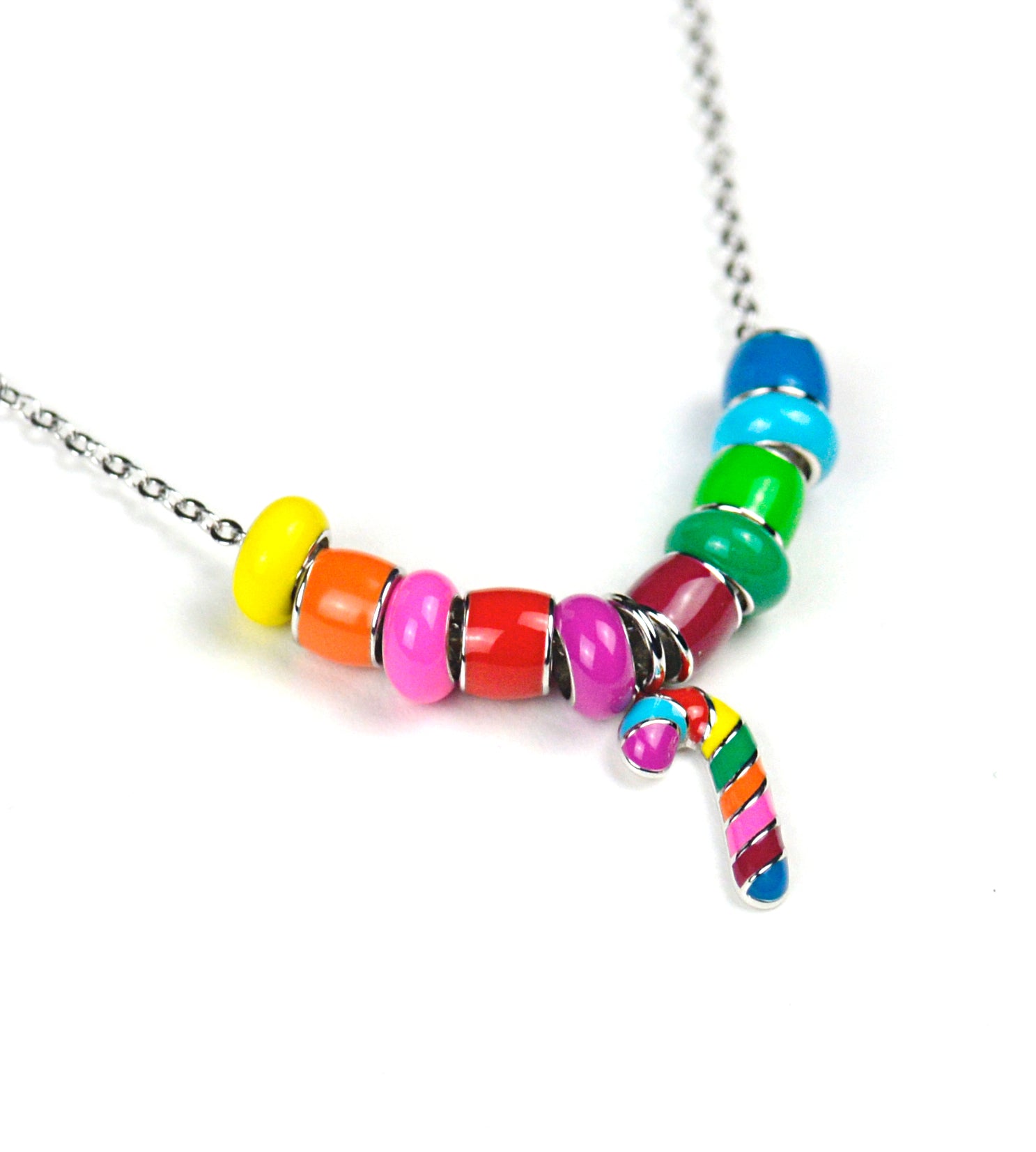 CANDY CANE NECKLACE