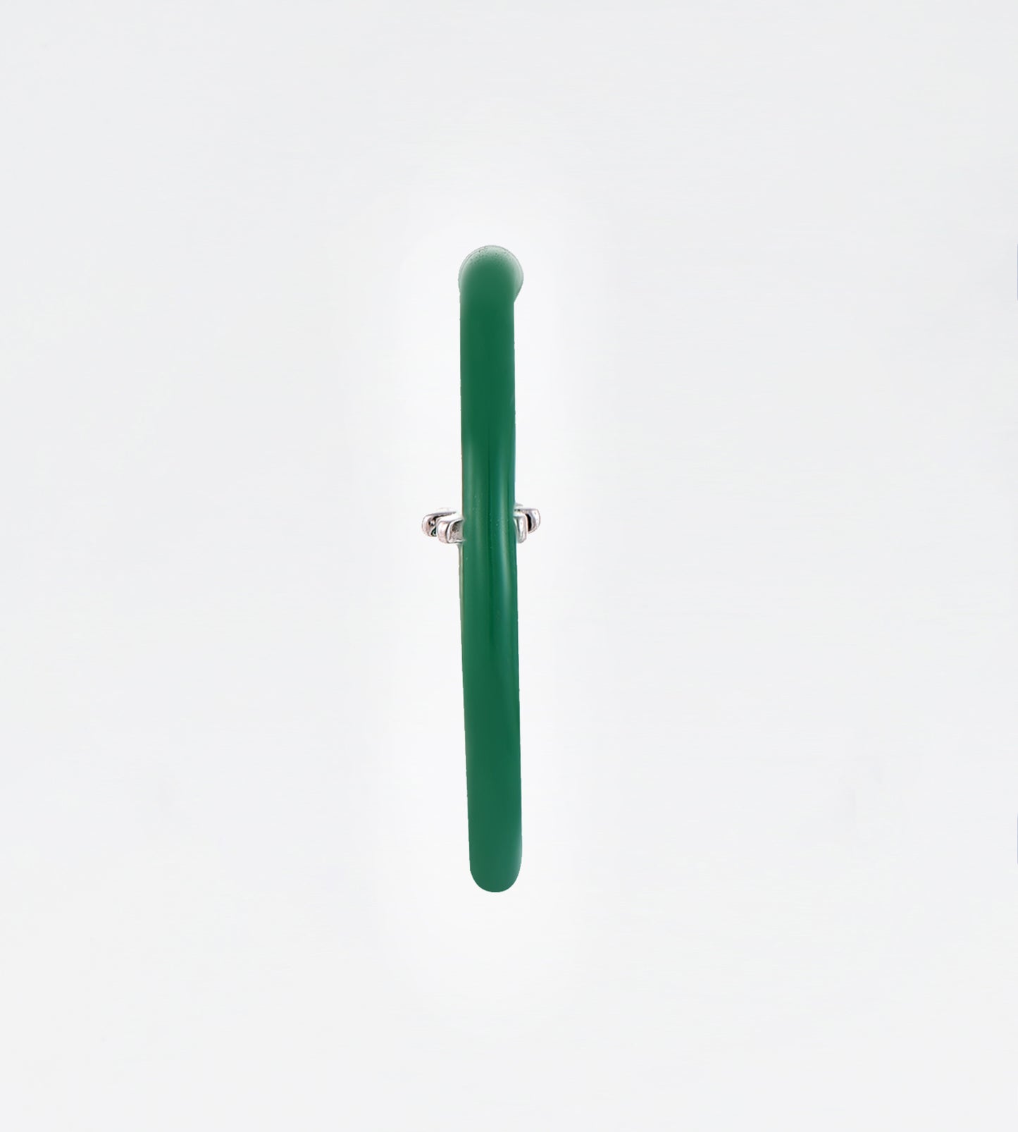 WOOD GREEN EARRING