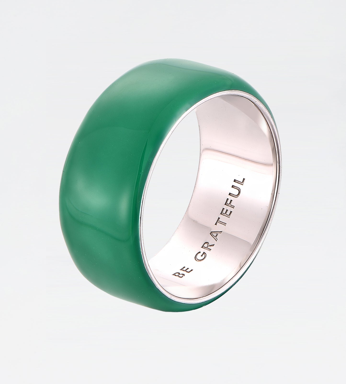 WOOD GREEN THICK RING