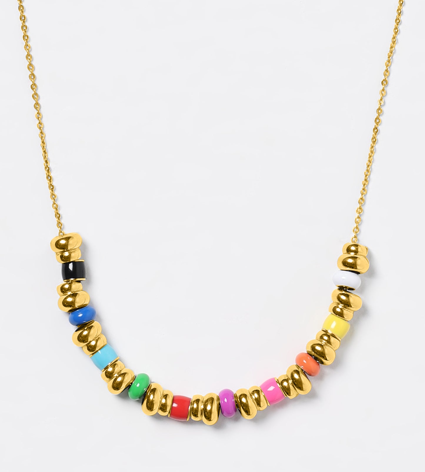 GOLD FULL GAME & SHROOMS NECKLACE