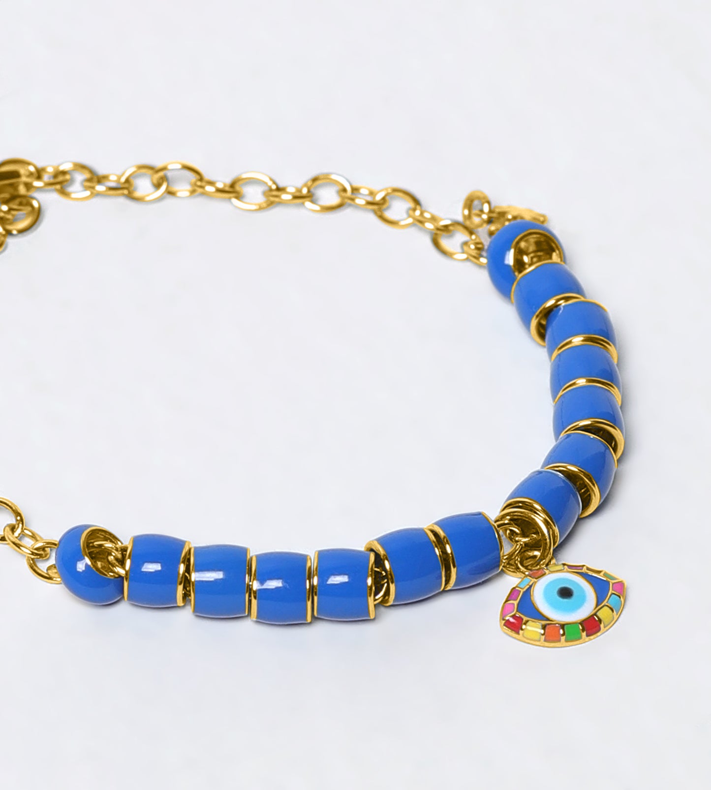 GOLD (NOT SO) EVIL EYE CHARM