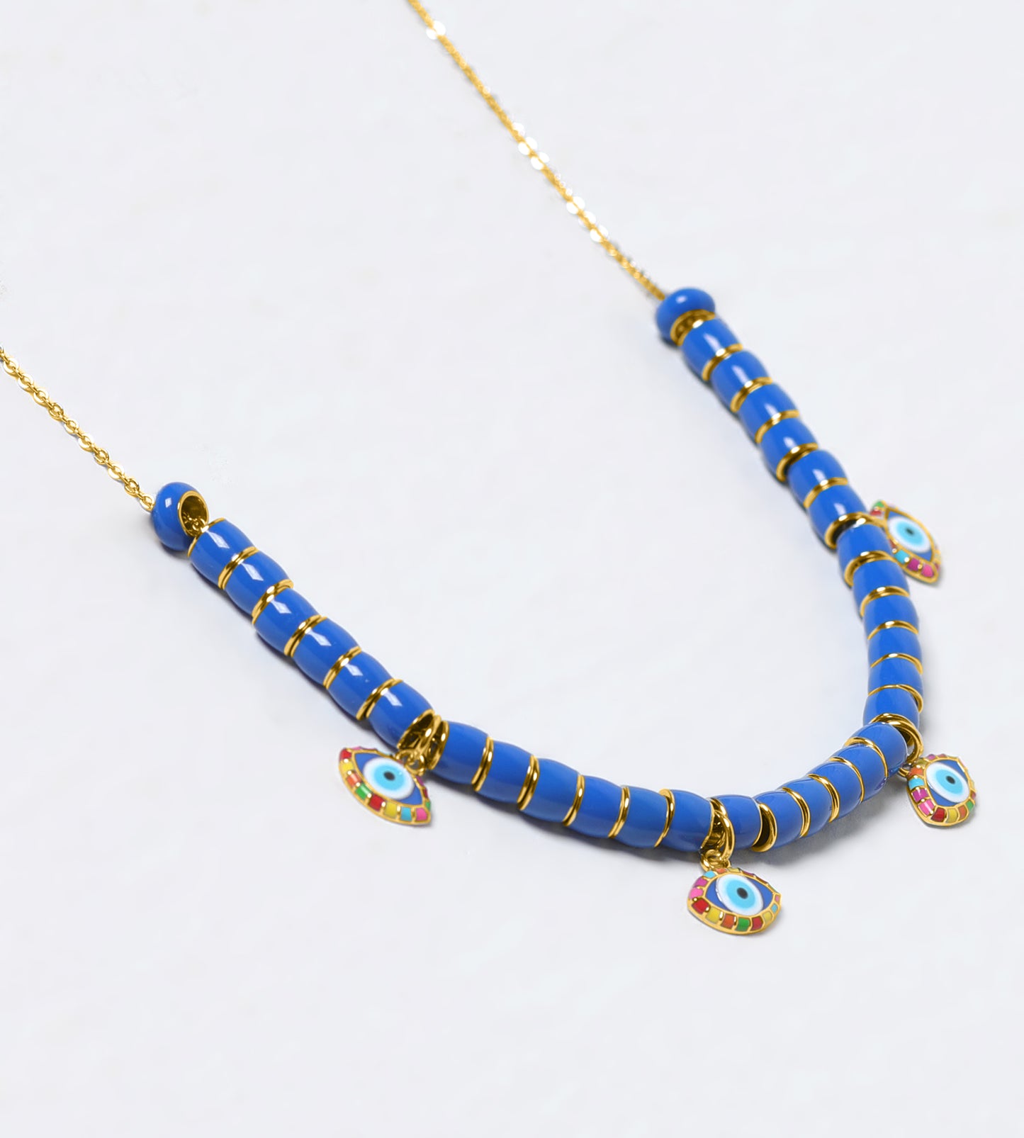 GOLD KEEP AN EYE OUT NECKLACE