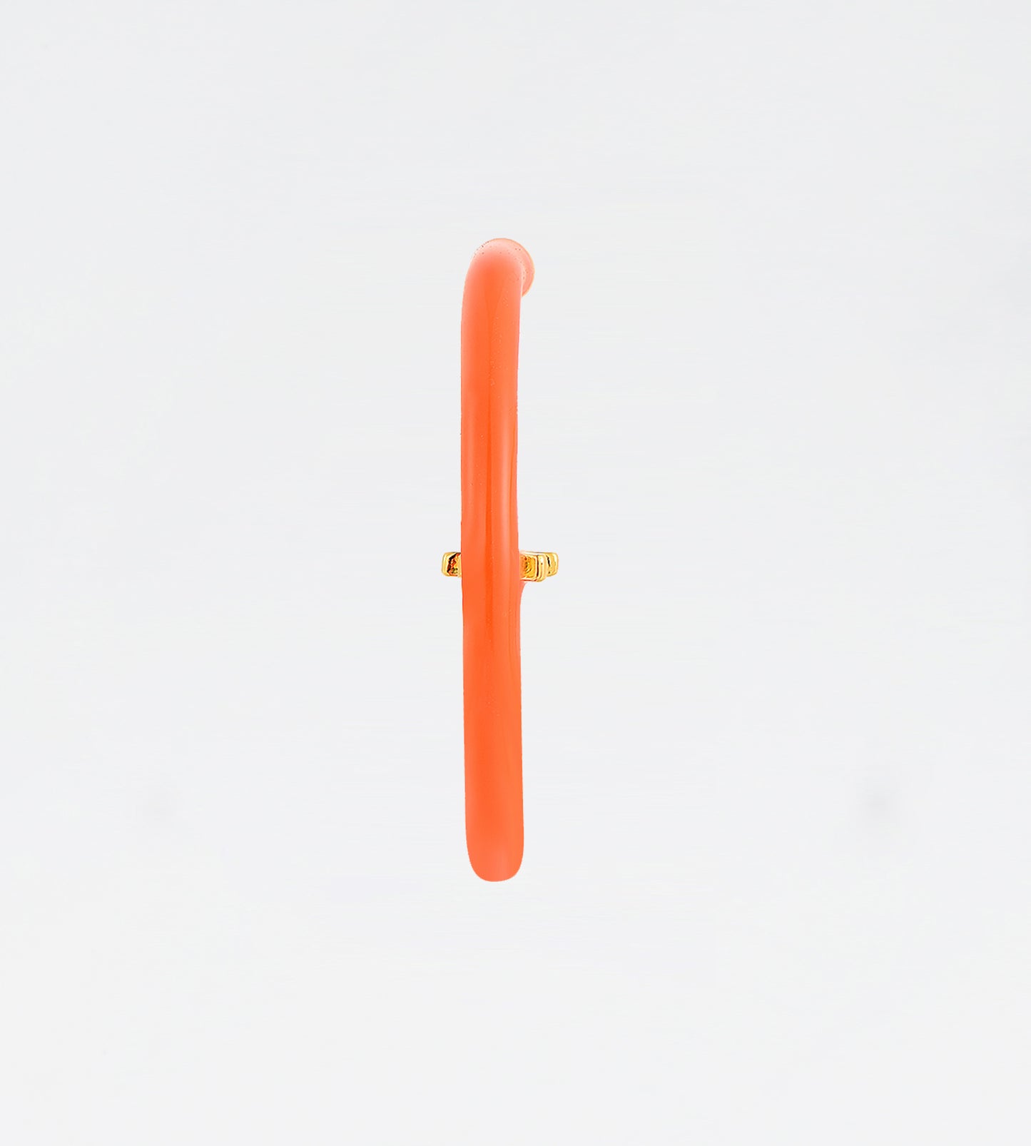 GOLD ORANGE EARRING