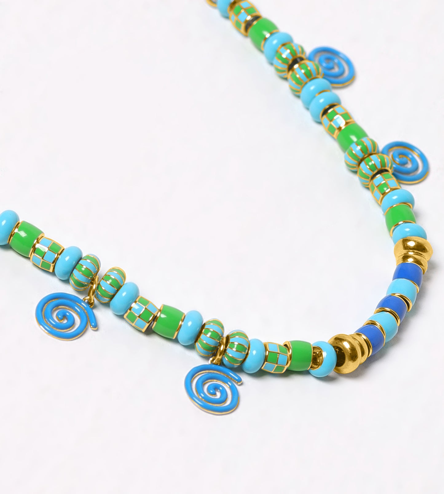 GOLD SPIRAL CHARM