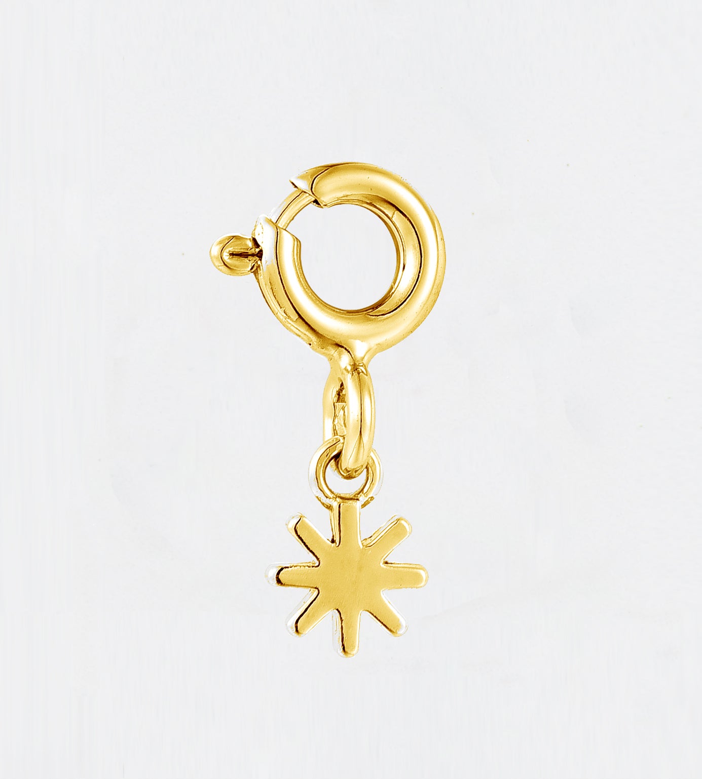 GOLD PLAYSTAR BEAD STOPPER