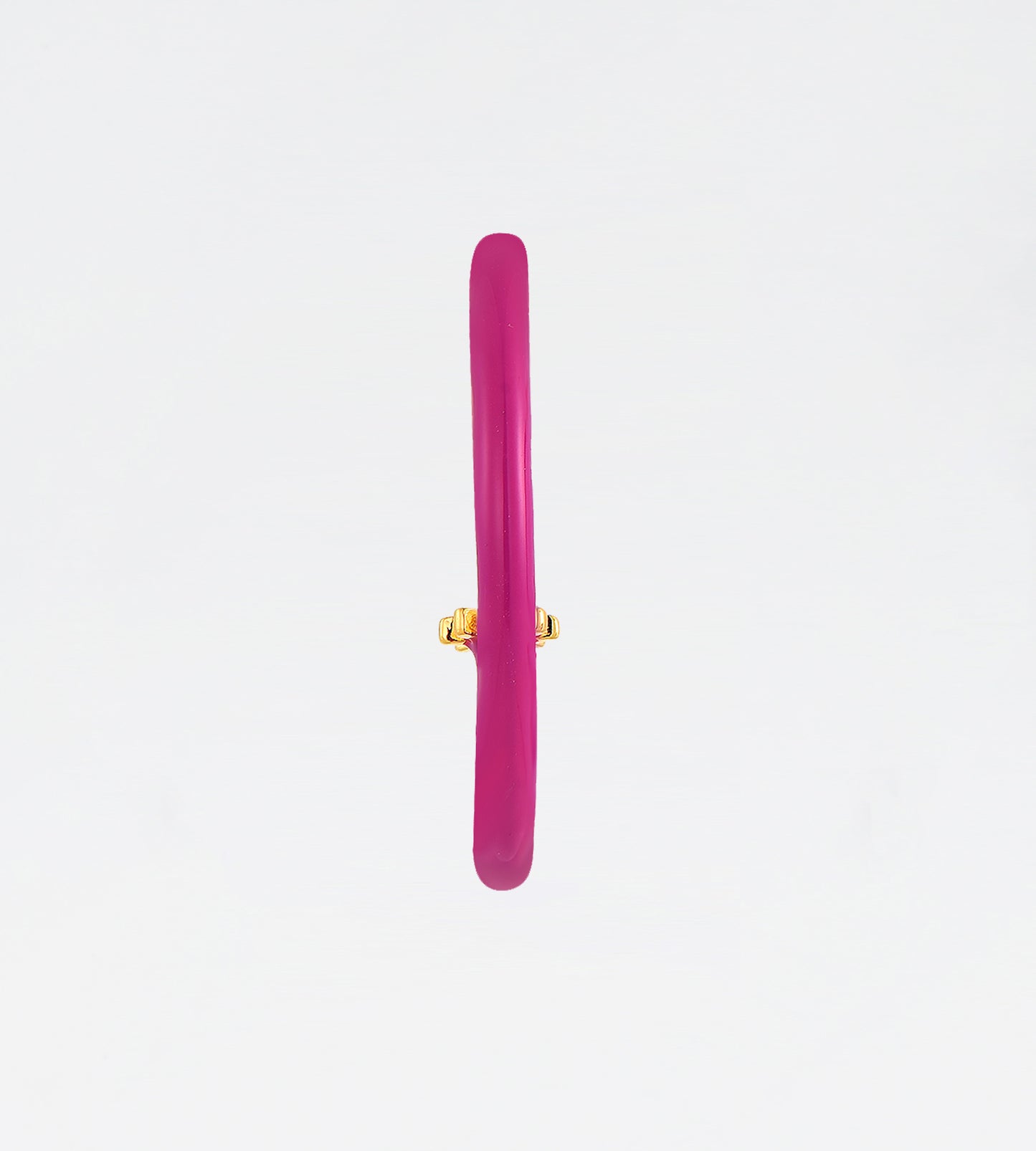 GOLD PURPLE EARRING
