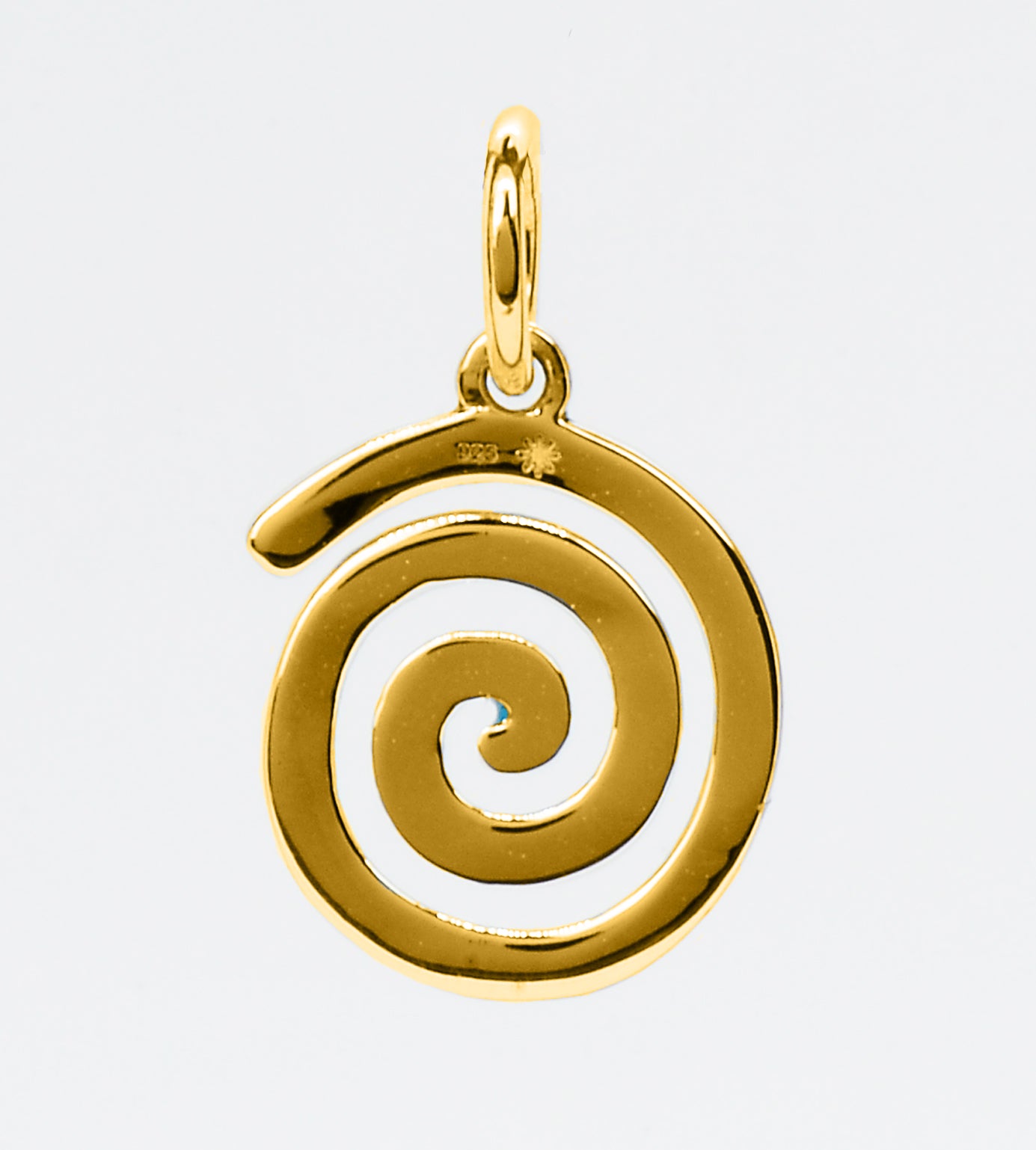 GOLD SPIRAL CHARM