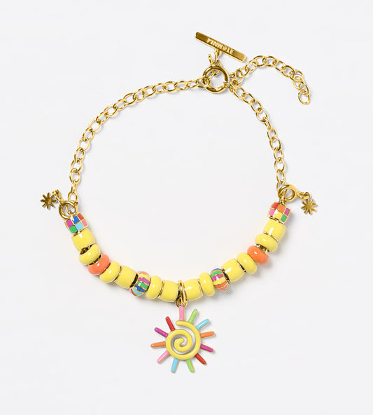 GOLD YOU ARE MY SUNSHINE BRACELET