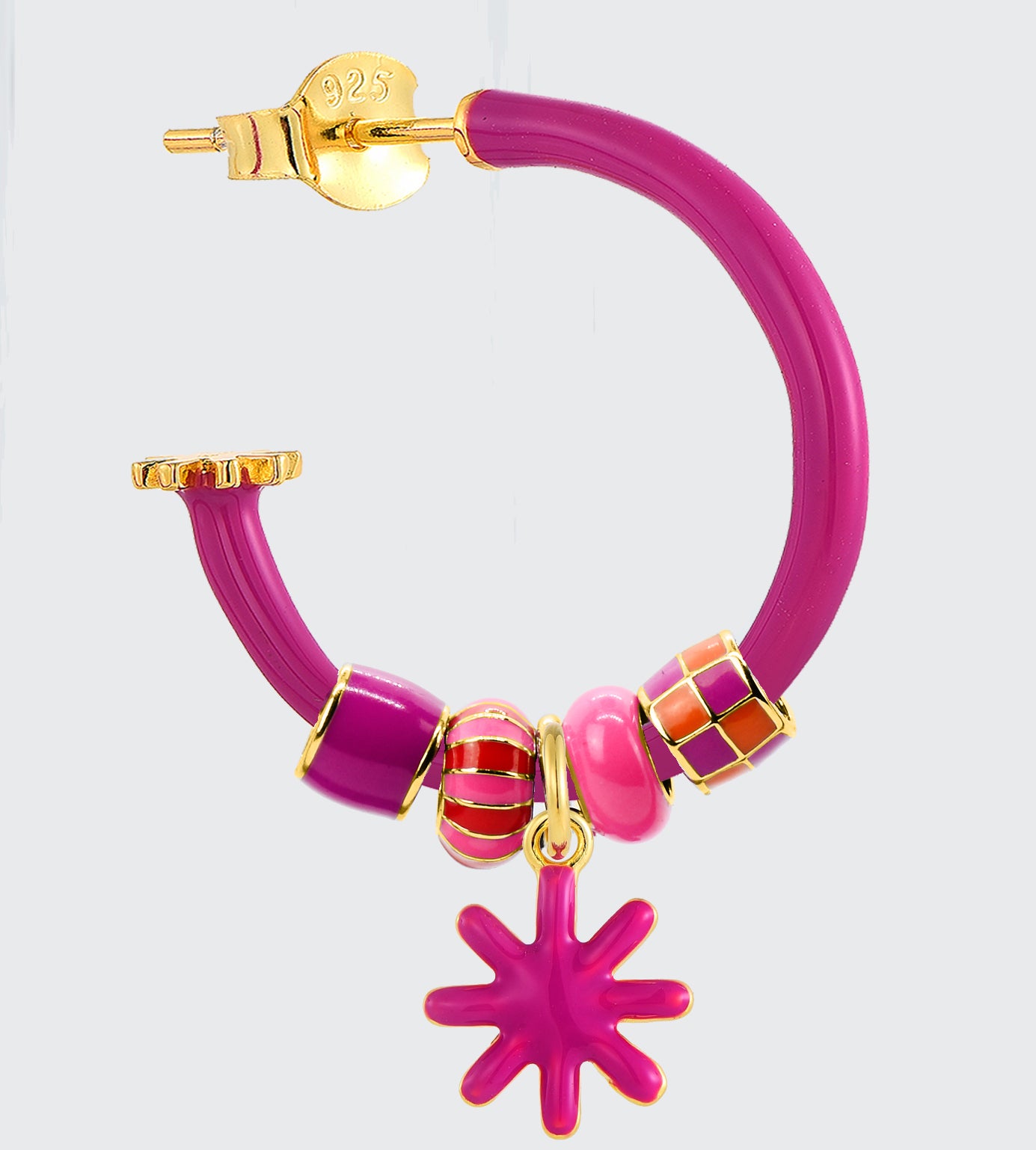 GOLD PLAY NOW EARRING MIX