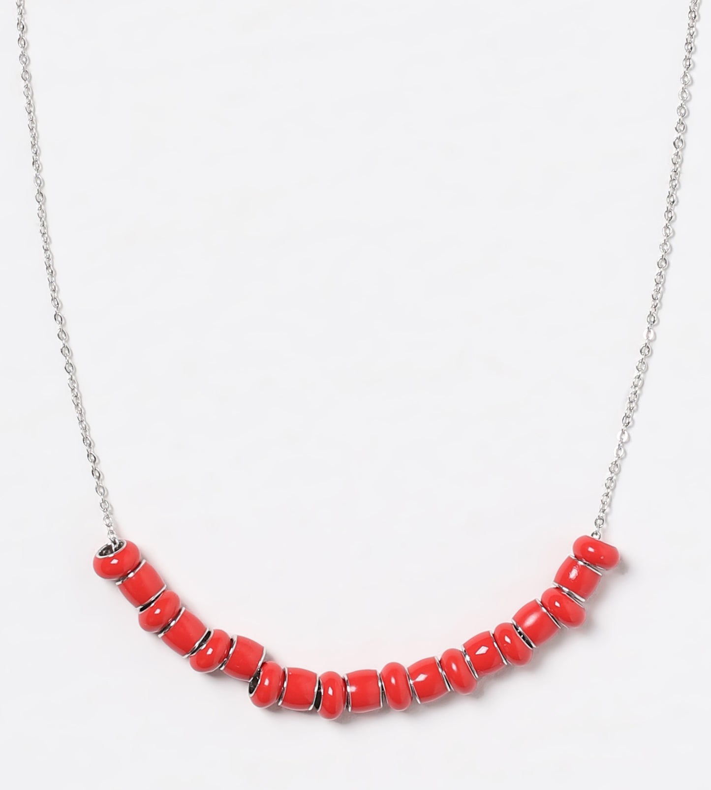 ALL RED NECKLACE