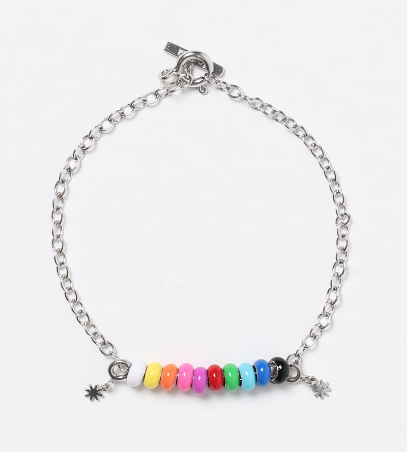 Full Game Beaded Bracelet | Enamel Sterling Silver
