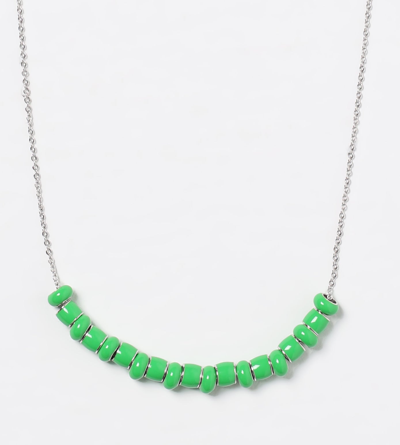 ALL GREEN NECKLACE