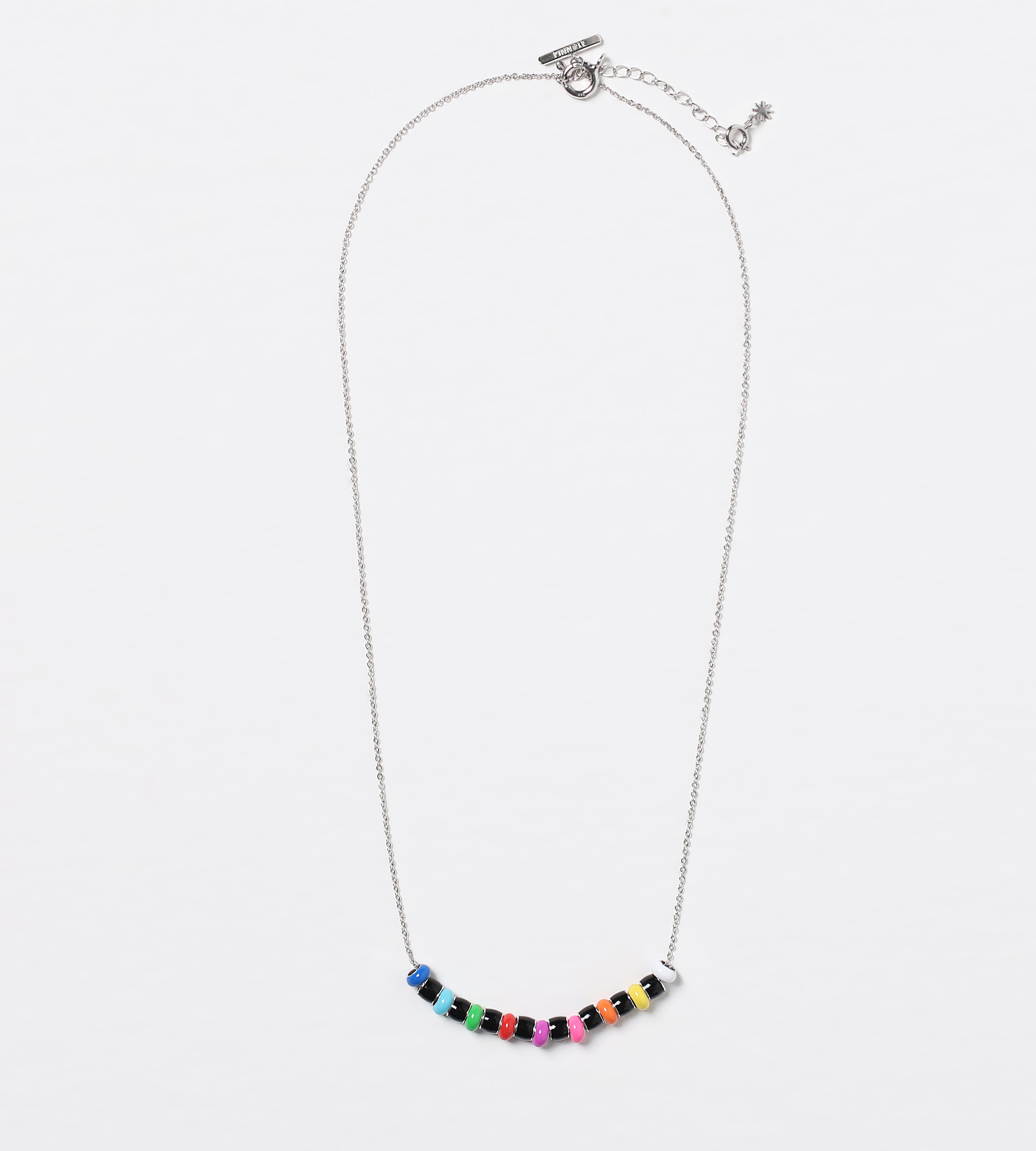 BLACK RAINBOW NECKLACE