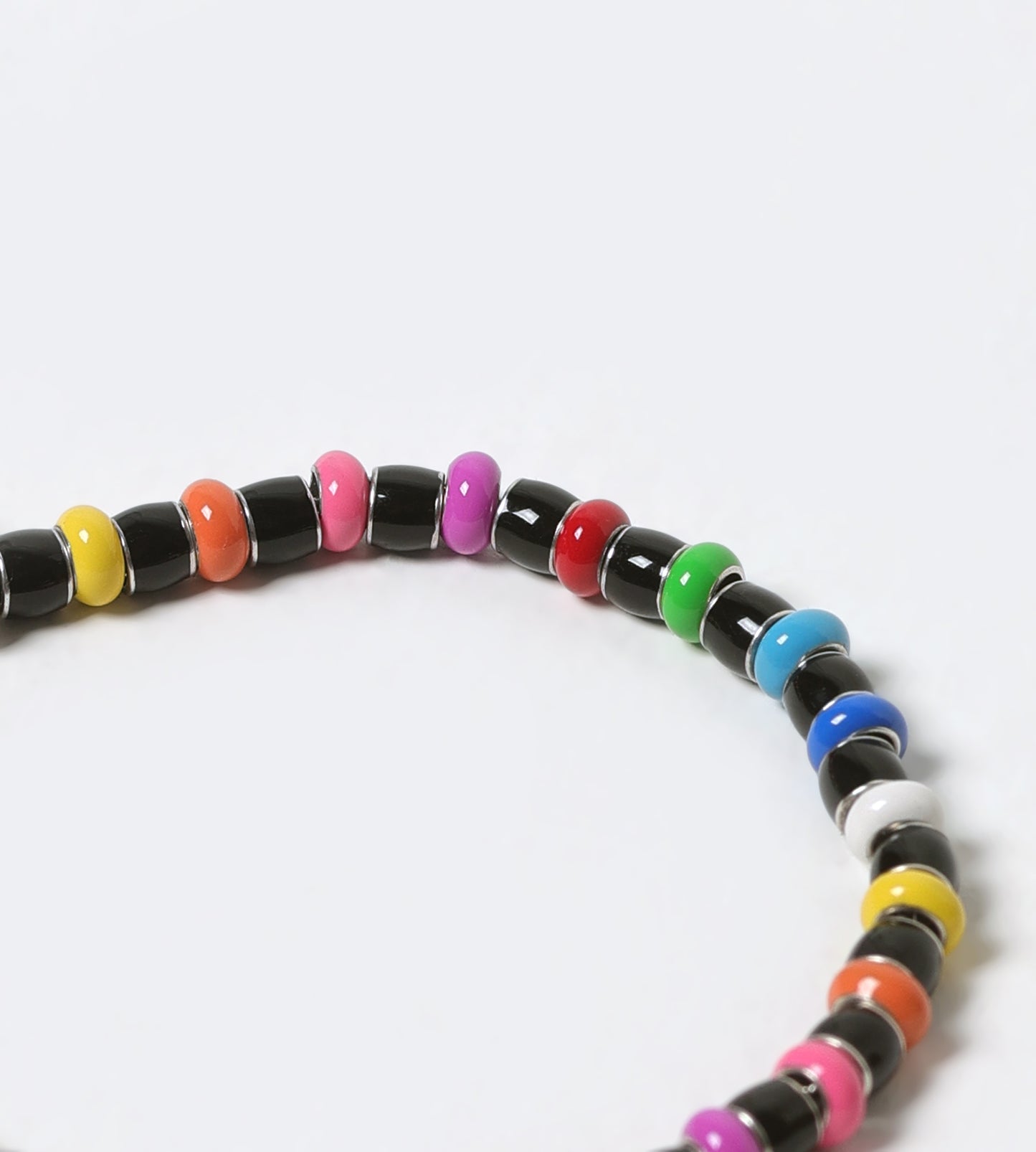 BLACK RAINBOW BRACELET