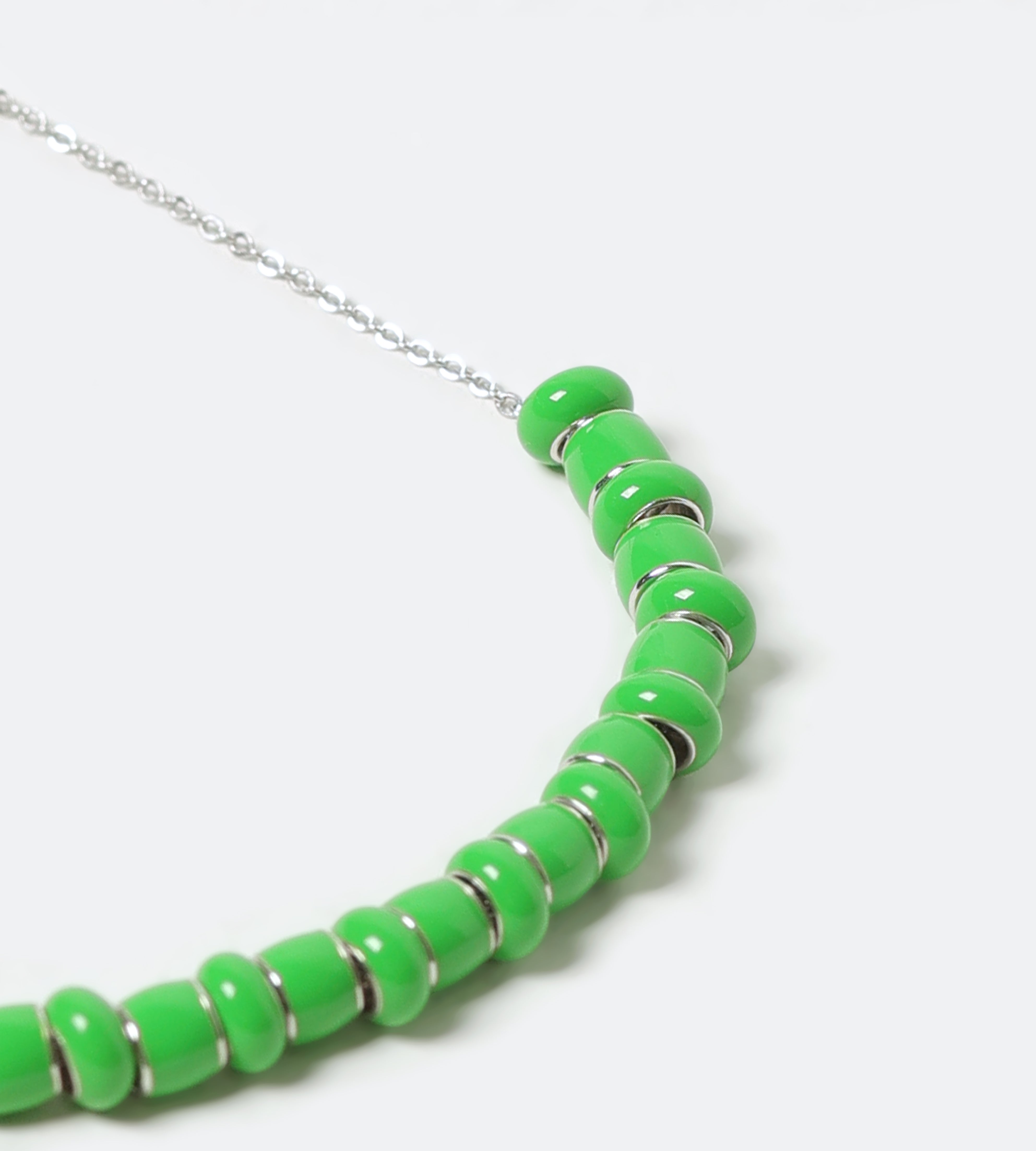 ALL GREEN NECKLACE