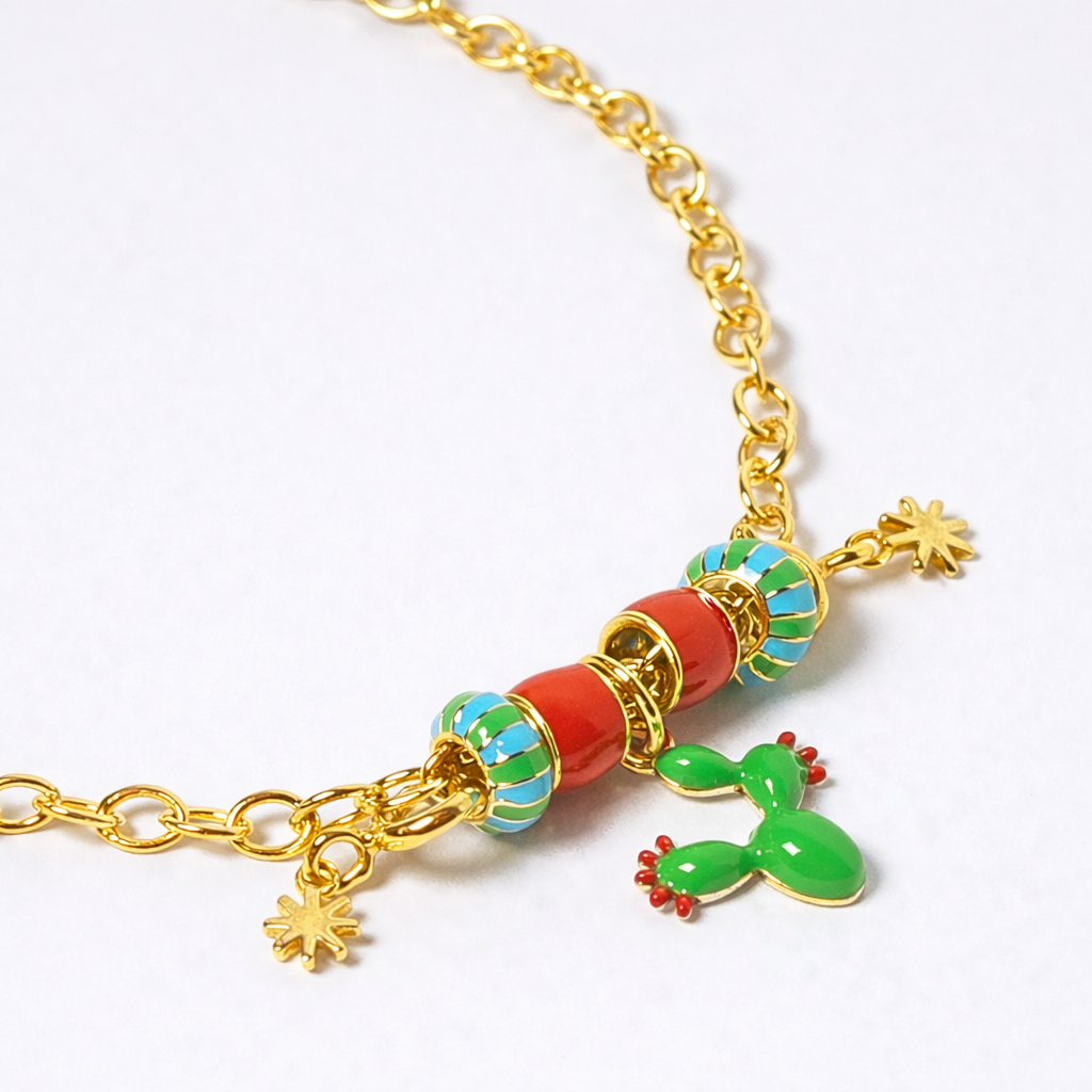 GOLD PRICKLY CUDDLES BRACELET