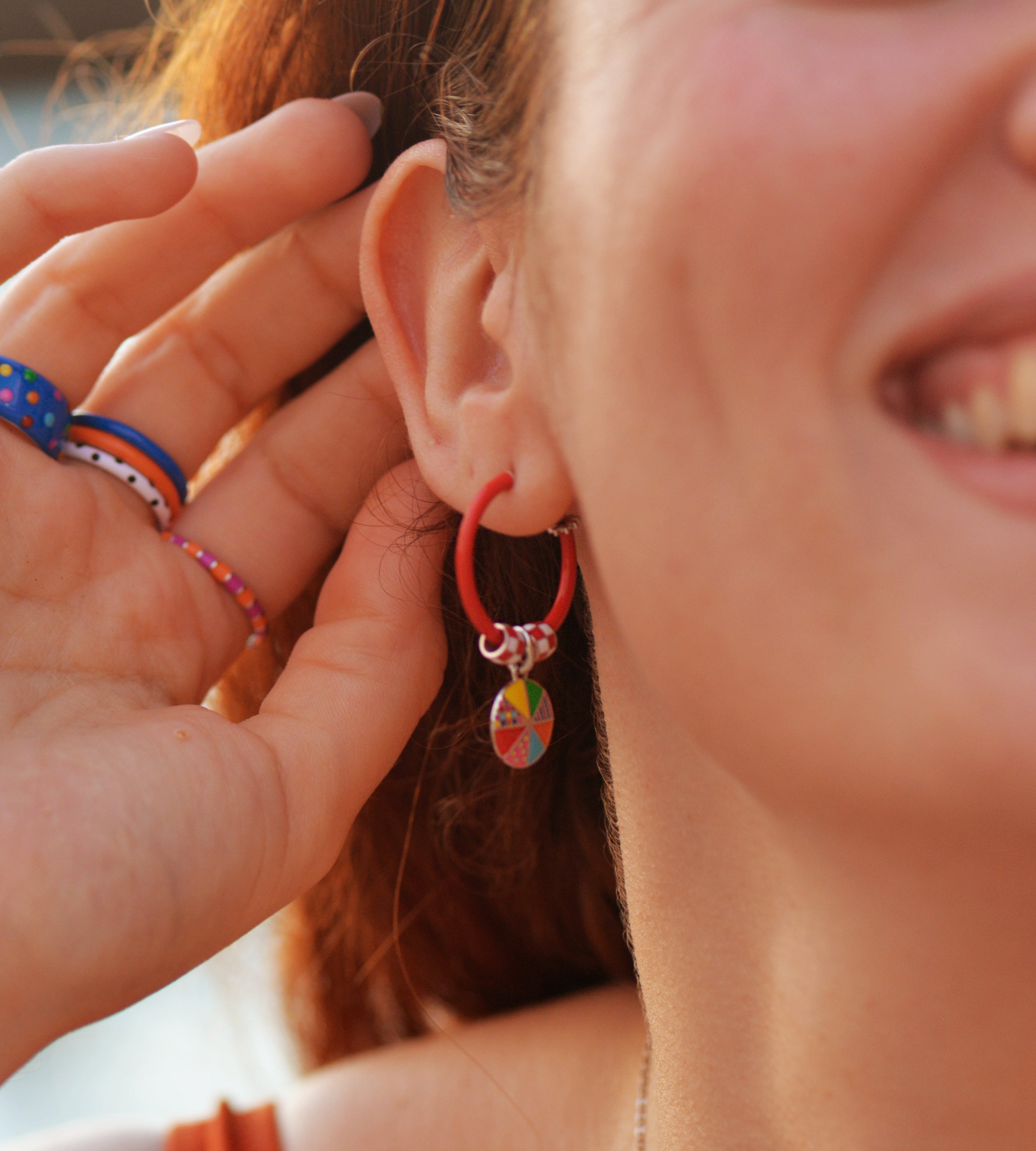 GOLD TAKE A CHANCE ON MYSELF EARRING MIX (SINGLE)