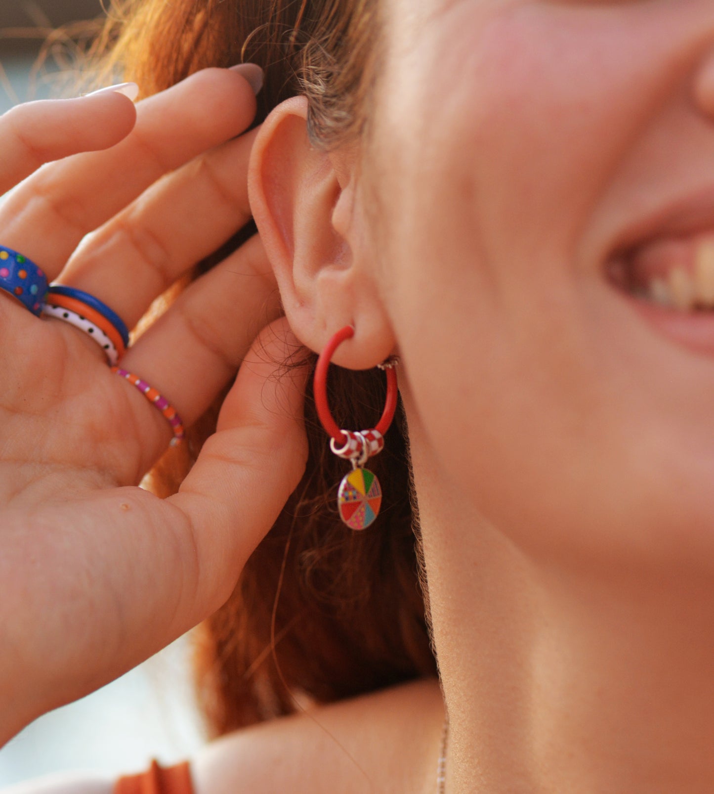 GOLD TAKE A CHANCE ON MYSELF EARRING MIX (SINGLE)