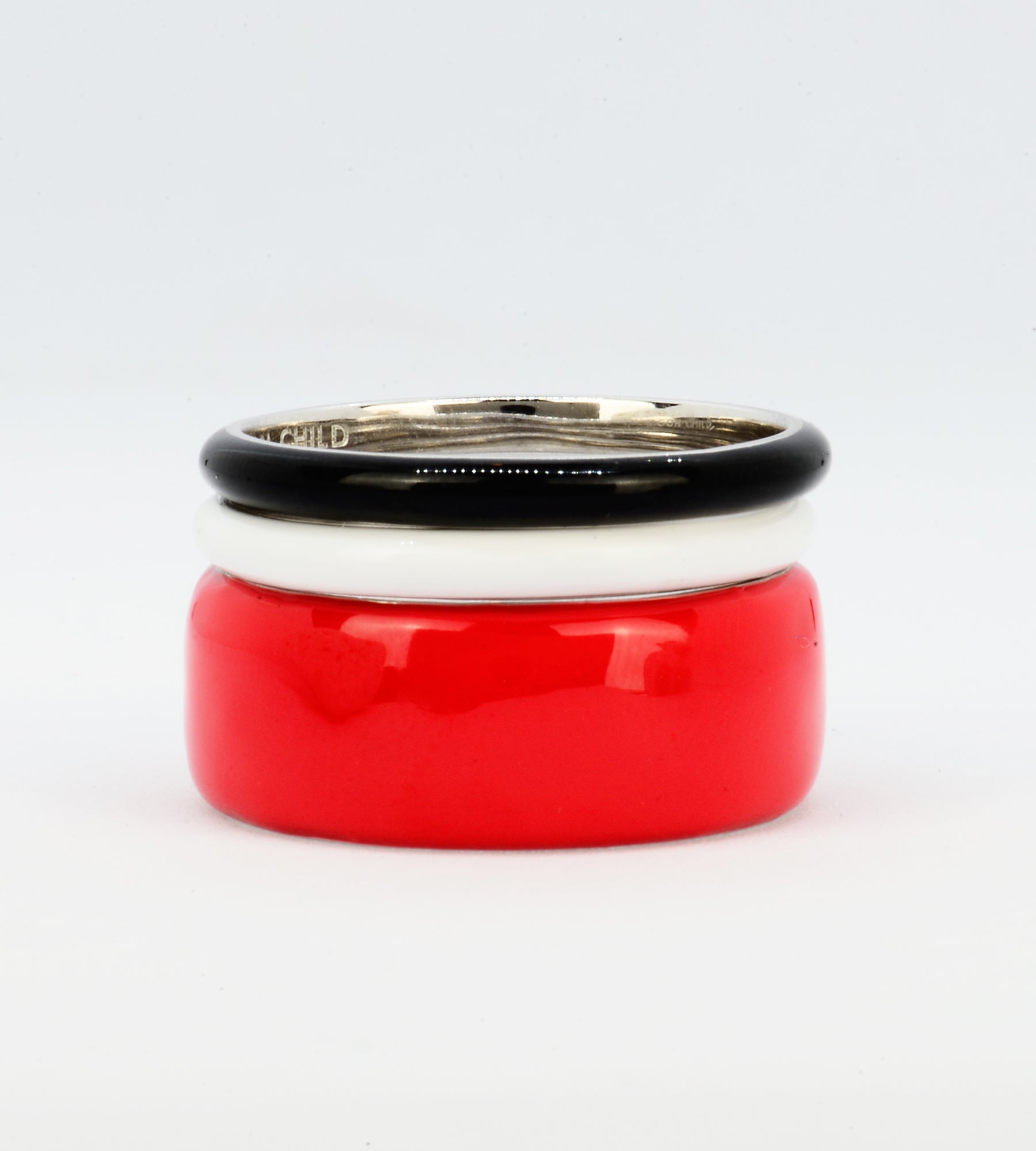 LADYBIRD RING STACK