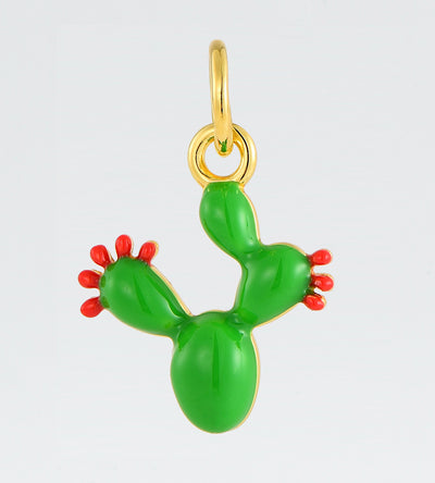 GOLD PRICKLY PEAR CHARM