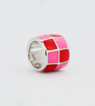 PINK & RED CHECK CUBE