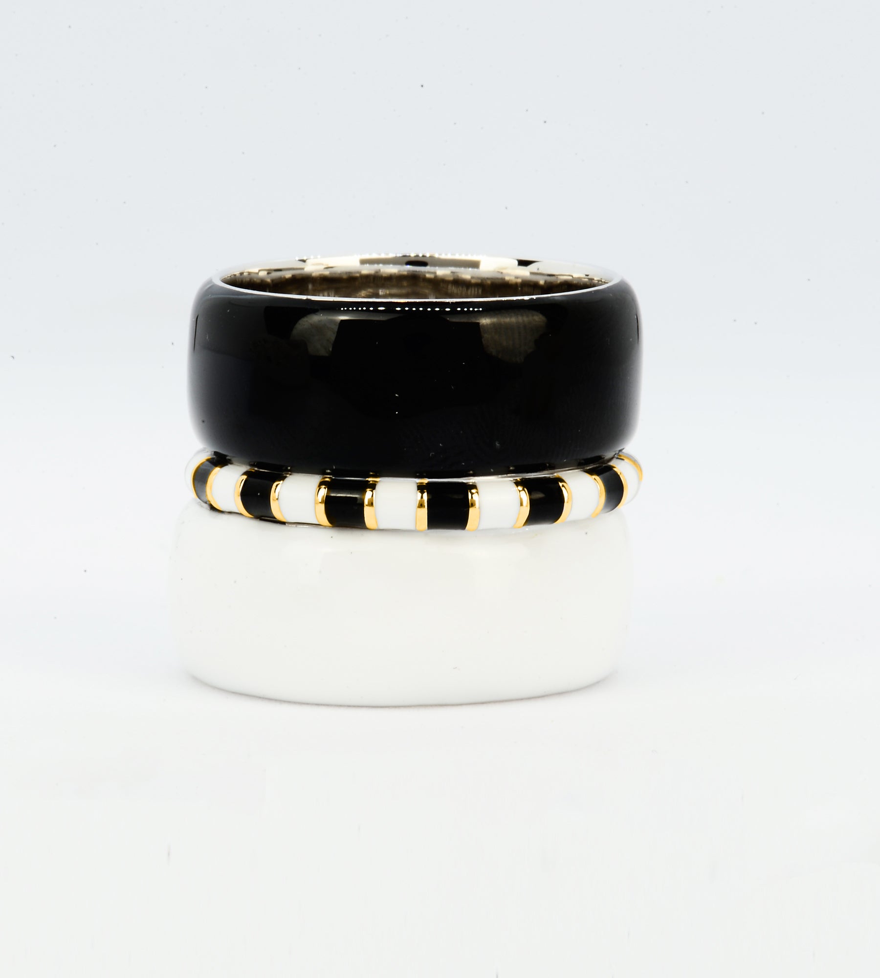 GOLD DALMATA RING STACK