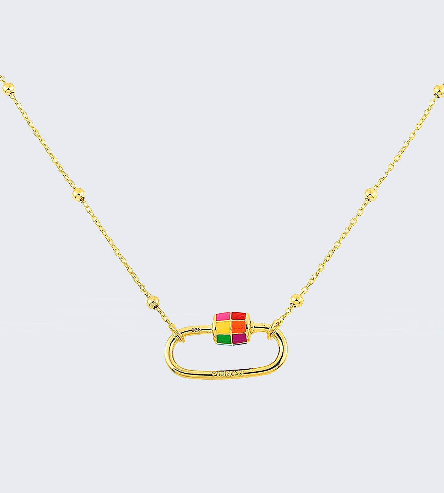 Mosaico Necklace | 18k Gold-plated Sterling Silver