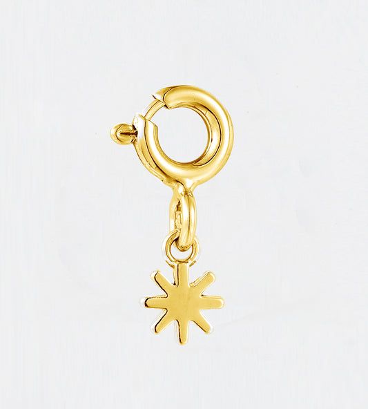 GOLD PLAYSTAR BEAD STOPPER