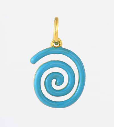 GOLD SPIRAL CHARM