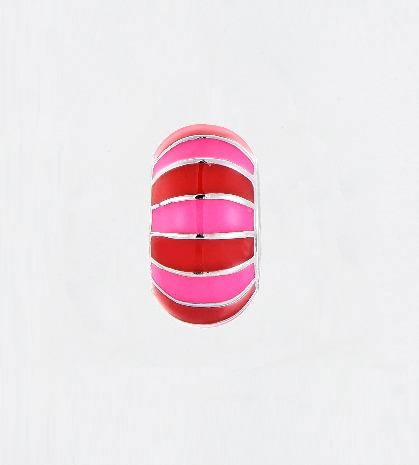 PINK & RED STRIPED CAPSULE